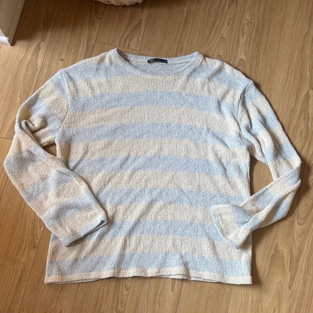 Zara Cream Knit Sweater